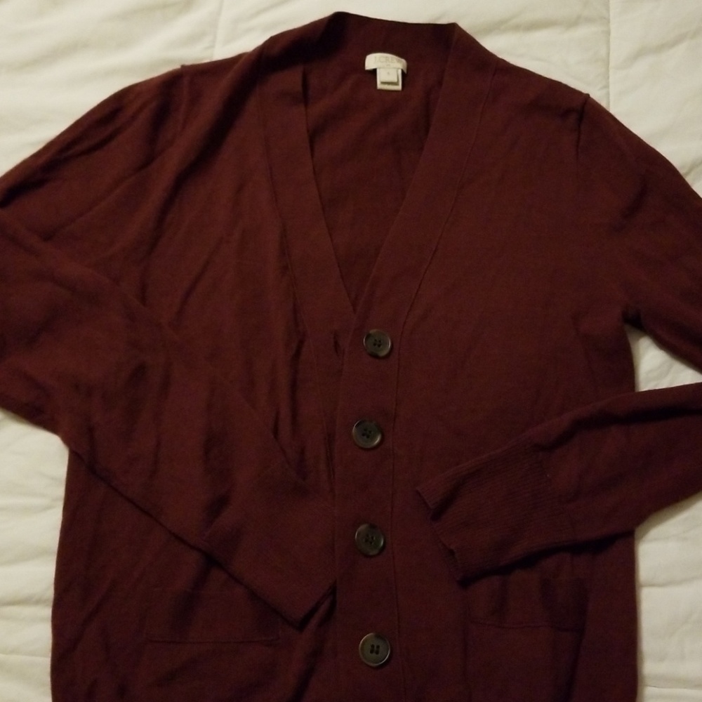 Thin button down cardigan